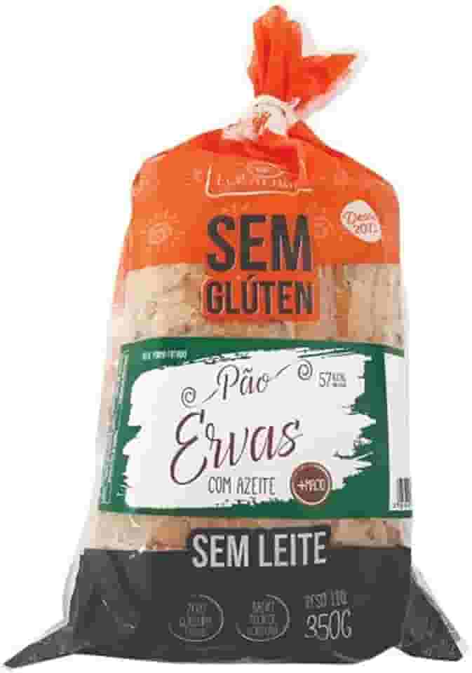 PÃO FORMA ERVAS C/AZEITE SEM GLÚTEN 350G EQUILIBRE