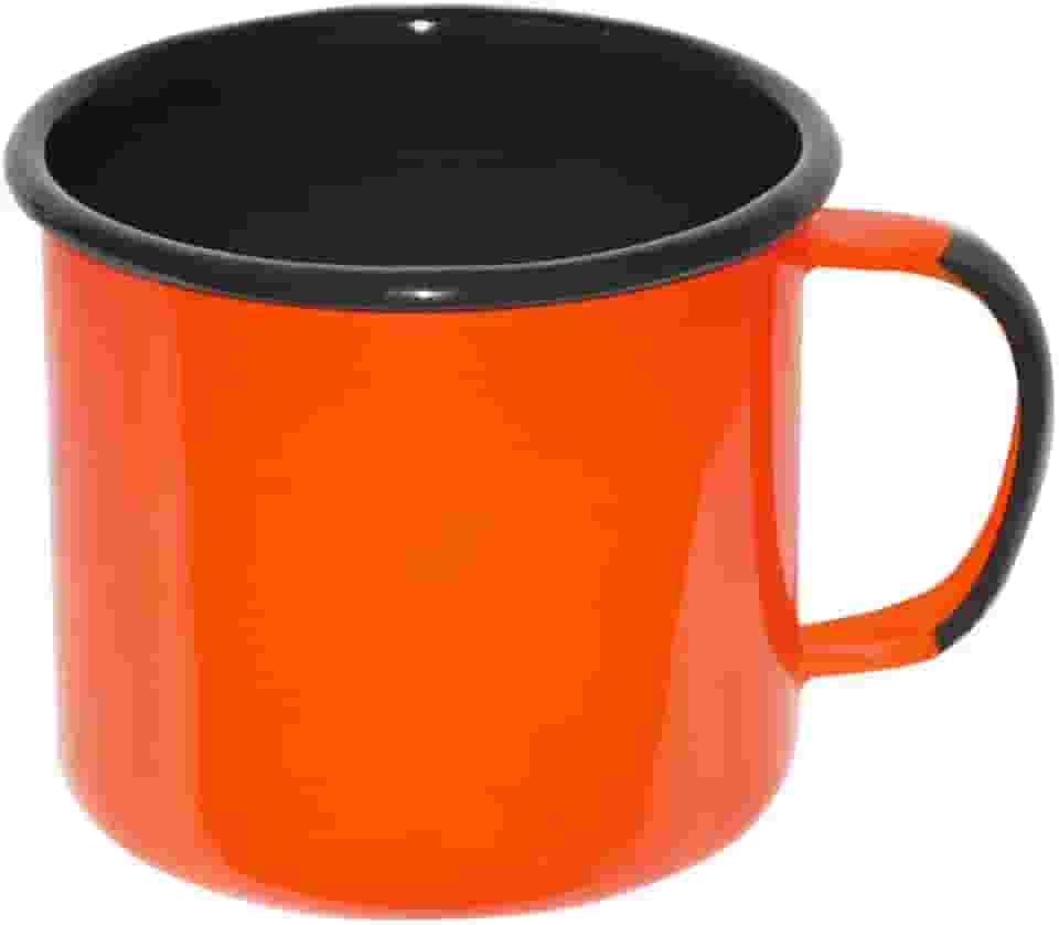 Caneca 8 Esmaltado Laranja 370 ml - Ewel