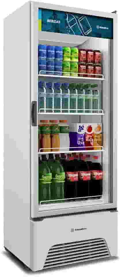Refrigerador Expositor Vertical Bebidas 220V VB52AH Optima Branca 577 Litros - Metalfrio