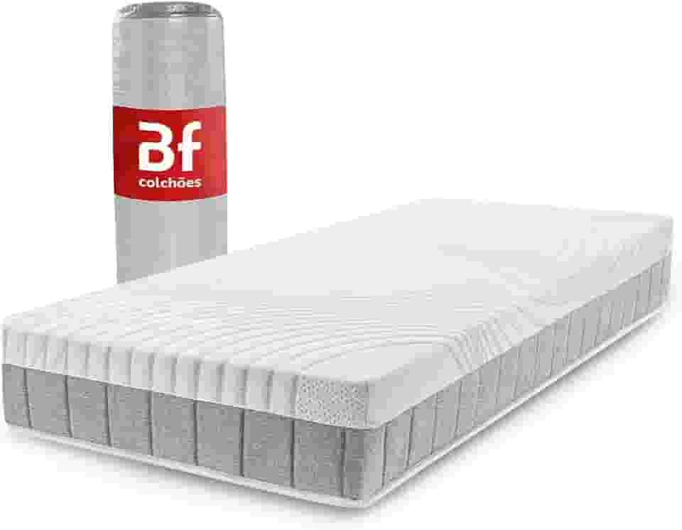 Colchão Solteiro Ortopédico BF Light a Vácuo 88x188cm BF Colchões