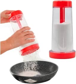 Dispenser Tapioqueira Polvilhador para Preparo Rápido de Tapioca, Crepioca e Panquecas com Praticidade e Sem Sujeira
