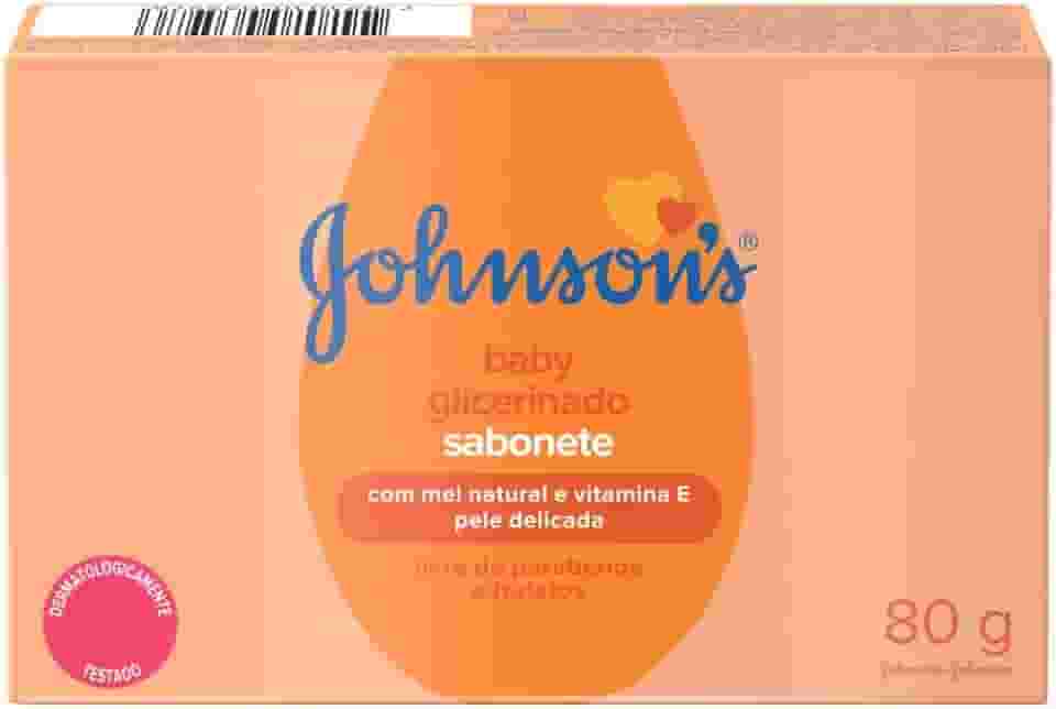 Johnson's Baby Sabonete De Glicerina Em Barra, 80g