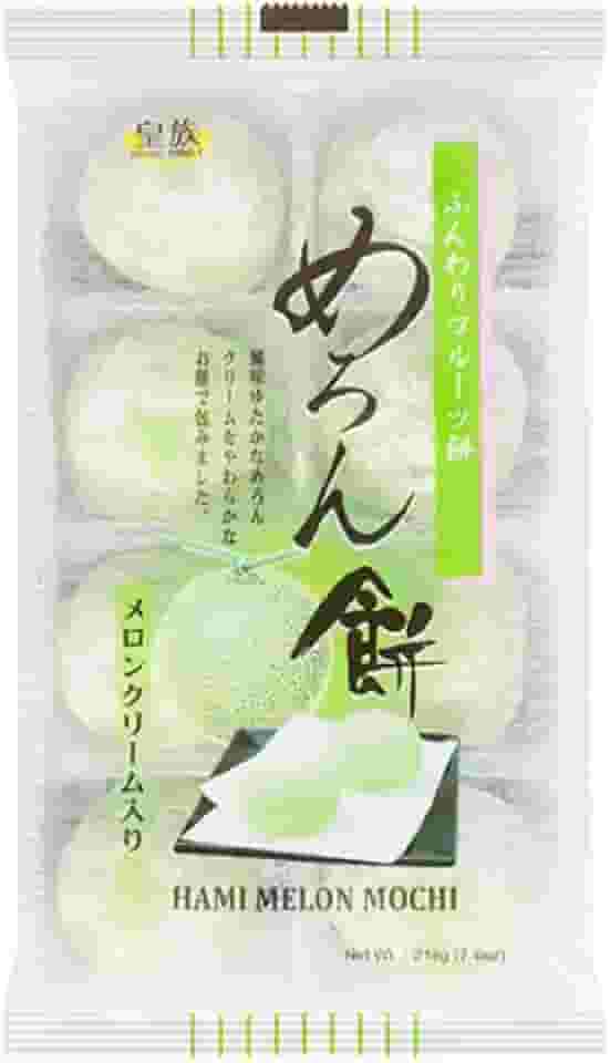 Doce de Arroz Moti Sabor Melão - 216 gramas