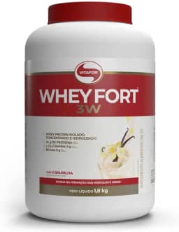 Vitafor - Whey Fort 3W - 1,8Kg - Baunilha