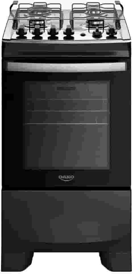 Fogão 4 Bocas Dako Supreme Mesa de Inox e Timer Bivolt