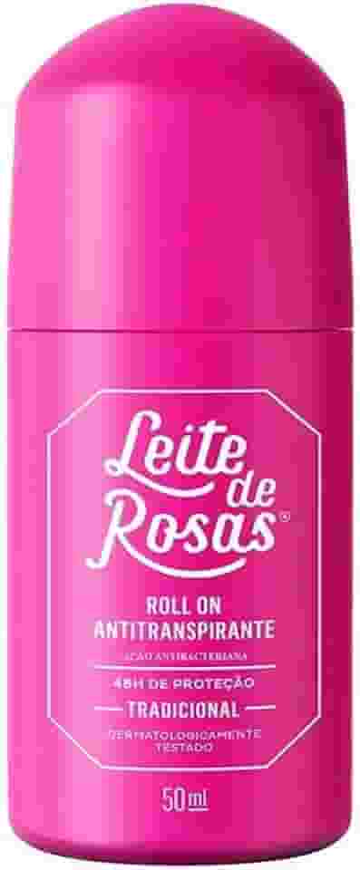 Desodorante Roll on Leite de Rosas 48h Tradicional