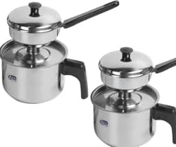 Cuscuzeira inox porção Individual Cuscuz a vapor Peitinho de moça Paulista para fogão elétrico por Indução e a gás Nordestina Cuscuzeira compacta