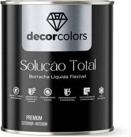 DECOR COLORS Tinta Borracha Líquida Solução Total 4,3kg (Telha)