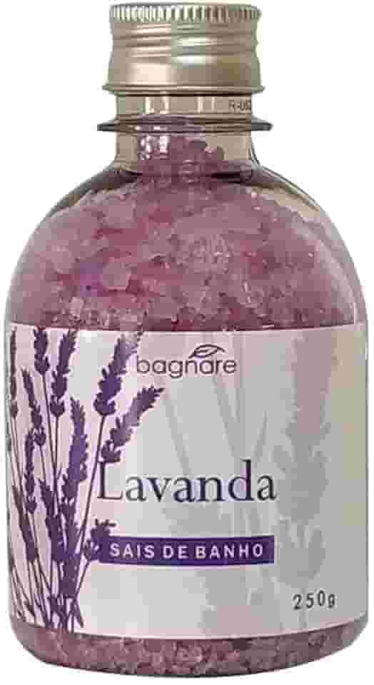 Sais De Banho Espumante Lavanda hidromassagem spa banheira ofuro Bagnare 250 G