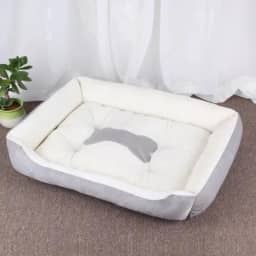 Cama para Pet Cachorro e Gato – Caminha Confortável, Lavável, Antiderrapante, Vários Tamanhos – Ideal para Todas as Raças e Estações" - Tamanho médio, cor sortida