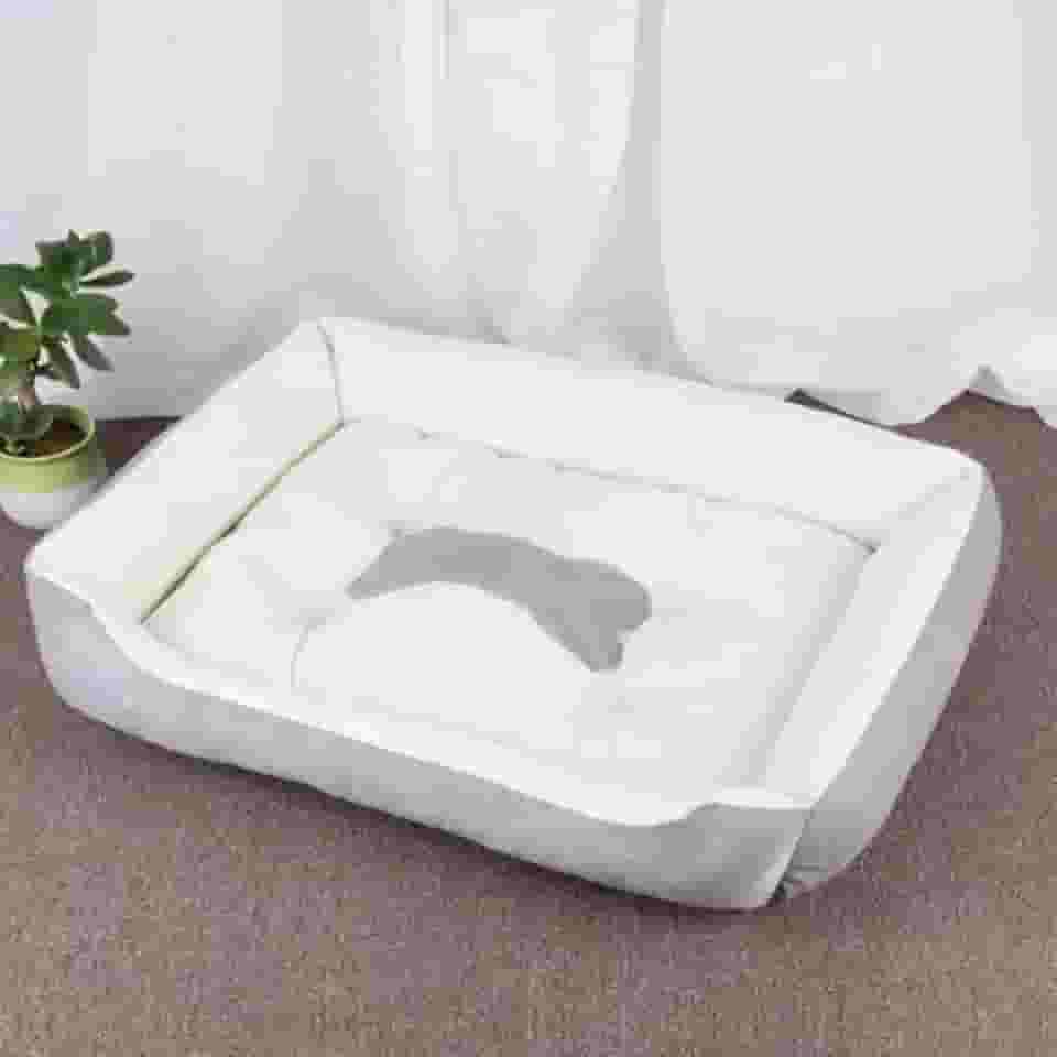 Cama para Pet Cachorro e Gato – Caminha Confortável, Lavável, Antiderrapante, Vários Tamanhos – Ideal para Todas as Raças e Estações" - Tamanho médio, cor sortida