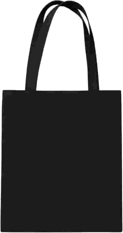 Ecobag Preta Lisa Bolsa de Praia Feminina Sacola 100% Algodão Cru 30x40 REC store Ecológica Grande Tote Bag