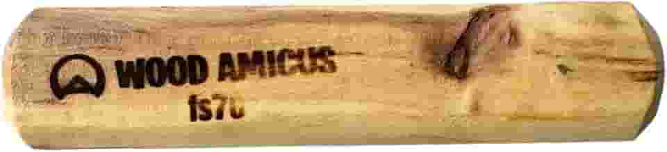 Amicus Mordedor Sustentável De Madeira Do Café Woodnpets Para Cães Pequeno 12Cm