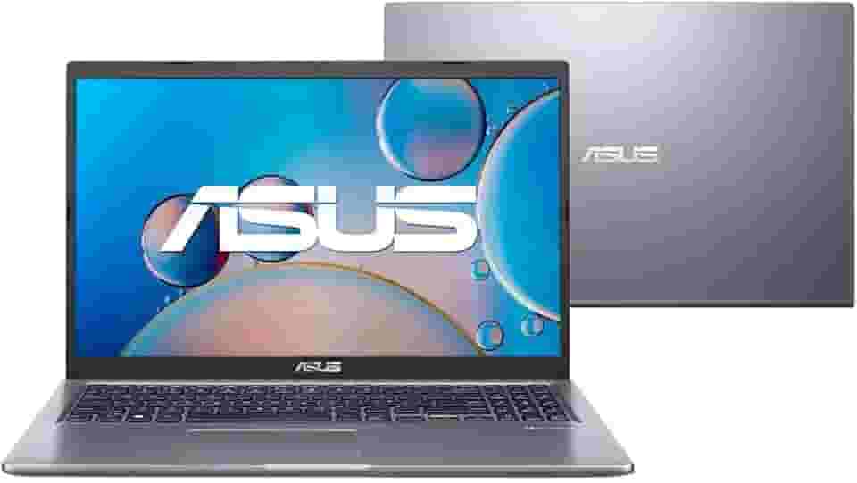 Notebook ASUS X515 Celeron Dual Core, 4 GB, 128 GB SSD, W11 Home, 15,60" LED, Slate Grey - X515KA-BR309WS