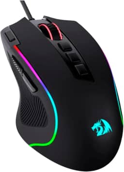 Mouse Gamer Redragon Predator RGB M612-RGB, Preto