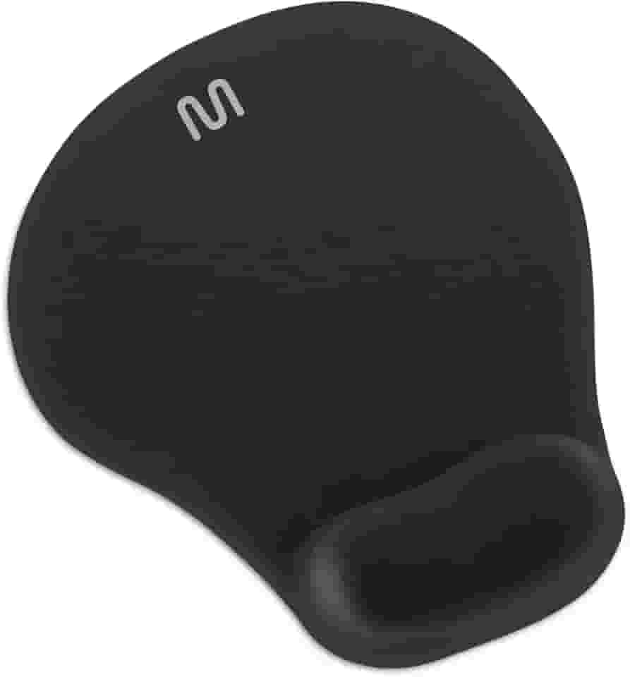 Mouse Pad Multi com Apoio Gel Pequeno Preto - AC021