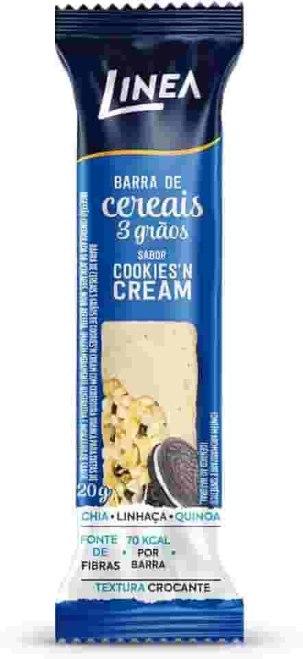 Barra de Cereais Cookies'n Cream Linea 20g (Sem Adição de Açúcar)
