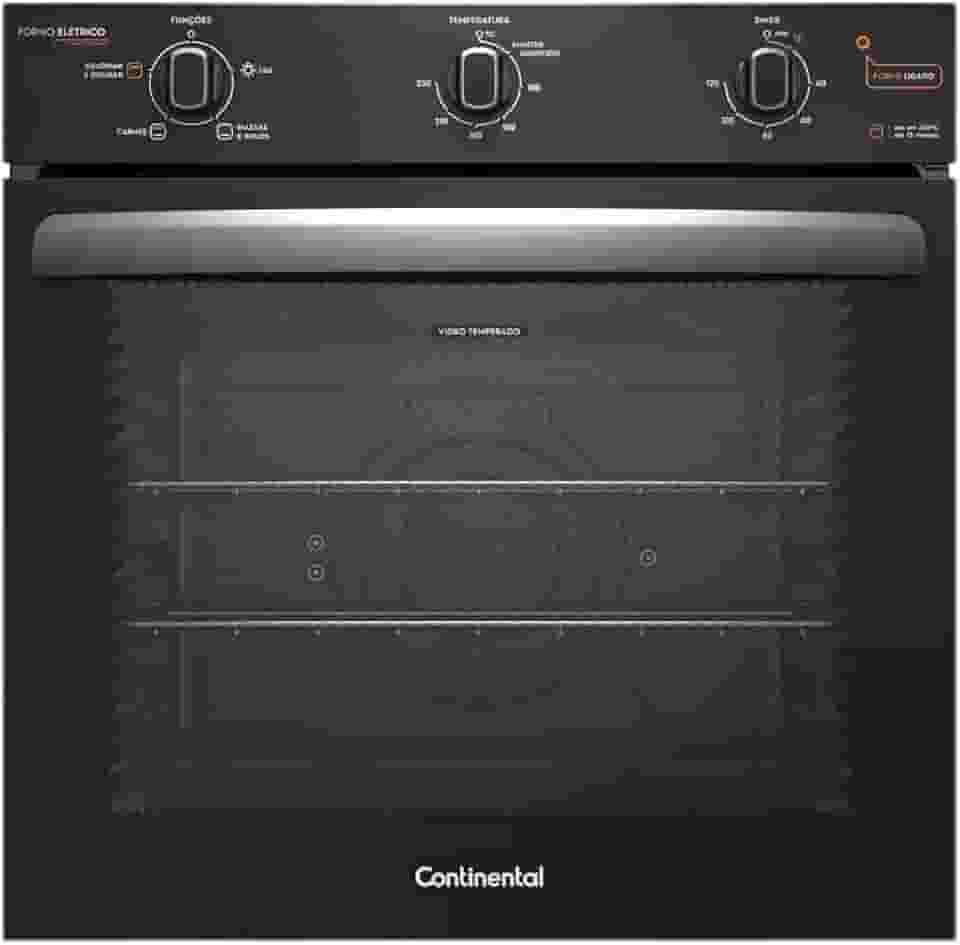 Forno de Embutir Elétrico Continental 80L com TOPLimpaFácil (OC8EM)