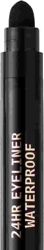 Kiss - Lápis Retrátil em Gel 24H à Prova d'Água RE01B Blackest Black