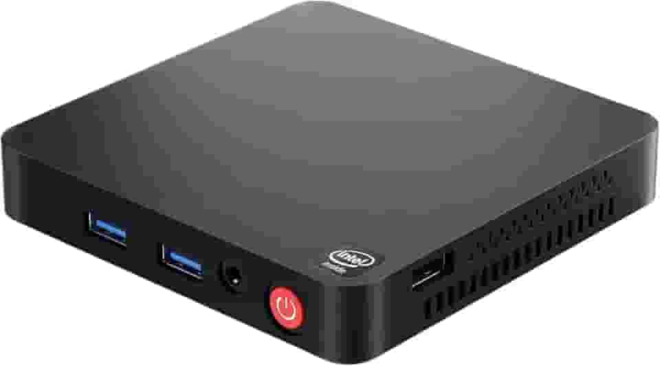 Beelink T5 Mini pc Celeron N4020(4M Cache,up to 2.8GHz), 4G DDR+64G eMMC, 2.4G/5GWiFi, Mini Computer Supports 4K Dual HDMI/4*USB3.0/BT5.0,Gigabit Network