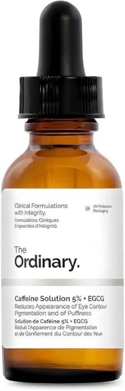 The Ordinary Caffeine Solution 5% + EGCG (30ml): Reduces Appearance of Eye Contour Pigmentation and Puffiness