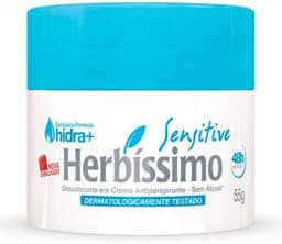 Desod. Creme Herb. Sensitive 55 Gr, Herbissimo
