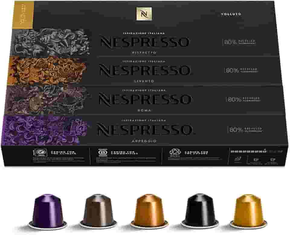 Cápsulas de Café Original Nespresso Variados - 50 Cápsulas