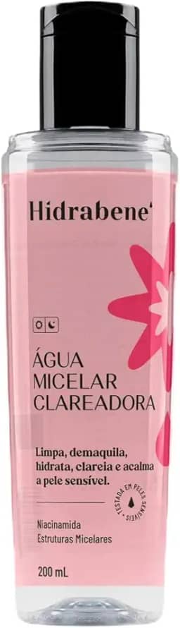 Hidrabene Água Micelar Clareadora Sensitive 200 ml