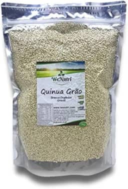 Quinoa Quinua Branca em Grãos Peruana 1Kg Wenutri