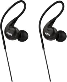 Fone de Ouvido In Ear E-40 Extra Bass Preto VOKAL