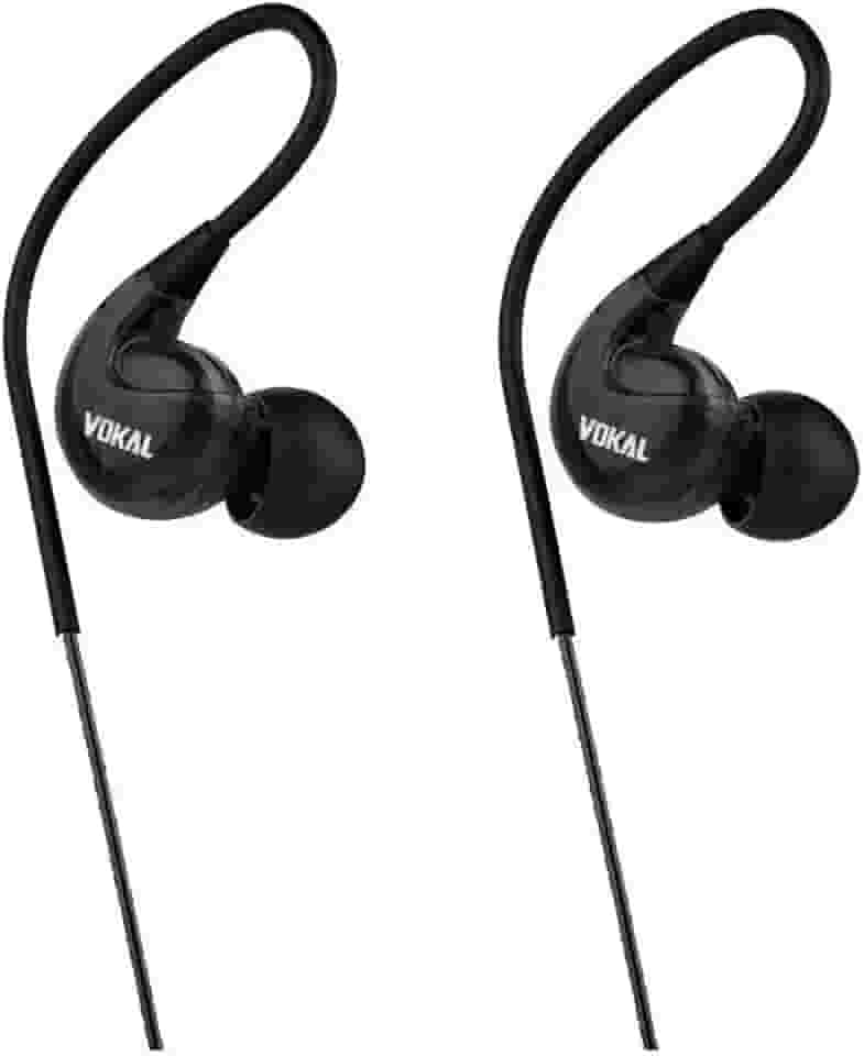 Fone de Ouvido In Ear E-40 Extra Bass Preto VOKAL