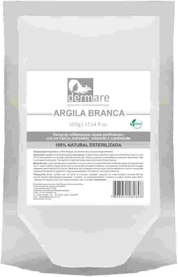 DERMARE Argila Branca Clareadora 500G