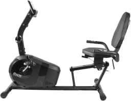 Acte, Bicicleta Ergométrica Horizontal Assento Ajustavel 8 Intensidades E26 - Preto