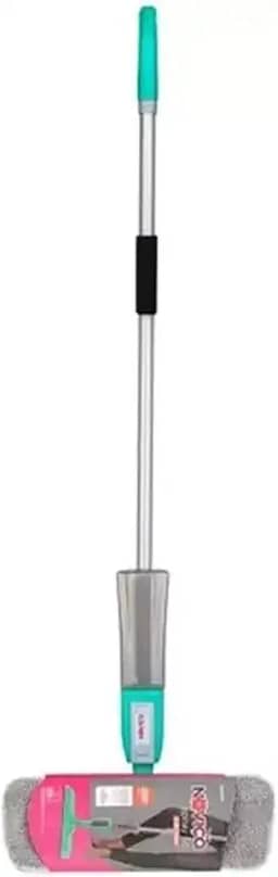Noviça - Mop Spray Fit e Tecido de Microfibra para Limpeza Rápida, Cabo Articulado e Reservatório Plástico para Inserção do Produto de Limpeza, Bettanin