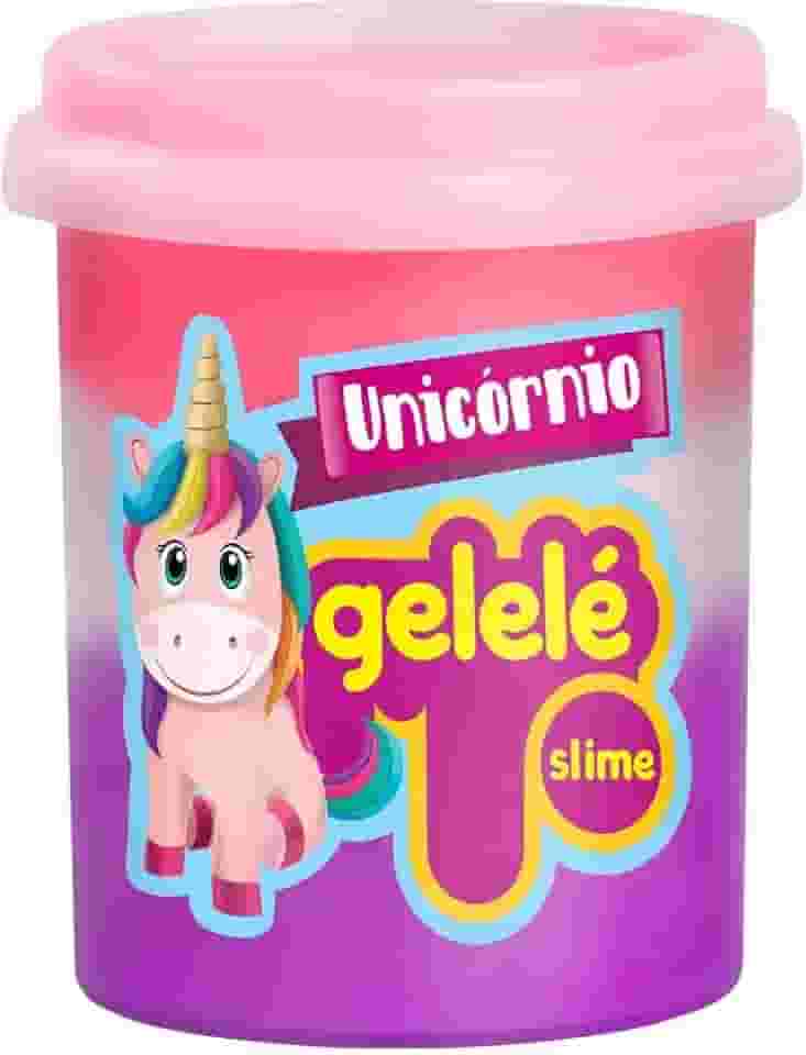 Slime De Unicórnio Gelele Com24 152G Massinha Meleca