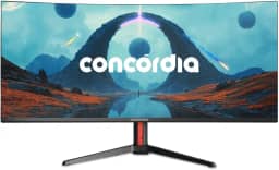 Monitor Concórdia Gamer Curvo Ultrawide UZ340 34'' WQHD 165hz 1ms 2*HDMI 2*DP SRGB 100% PIP/PBP