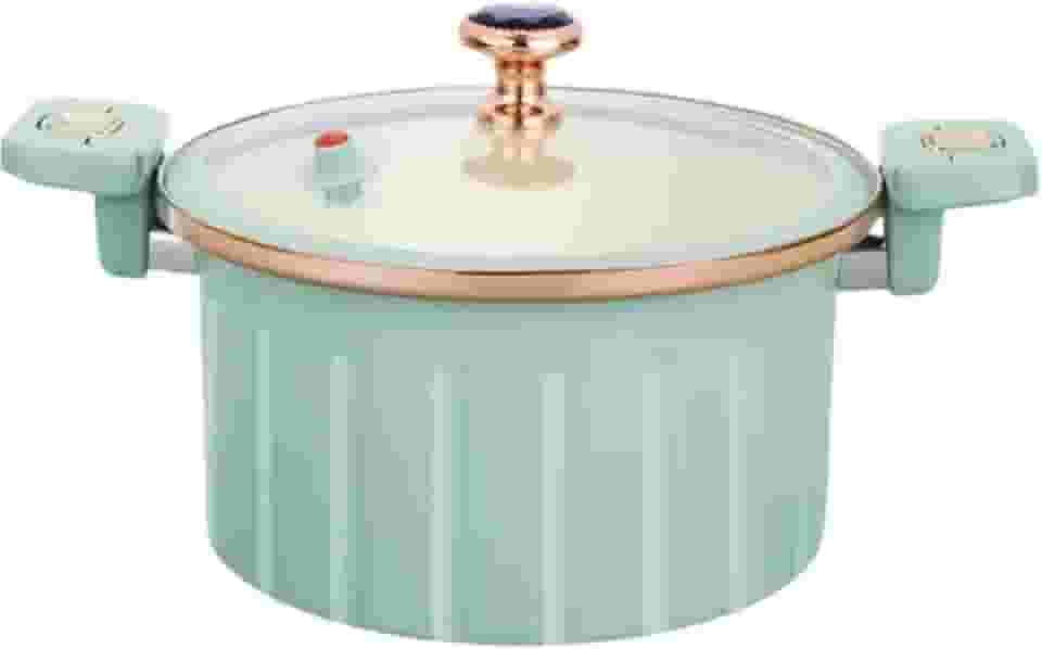 SiaBiced Micro Panela de Pressão para Cozimento 10L Multifuncional com Tampa Lenta