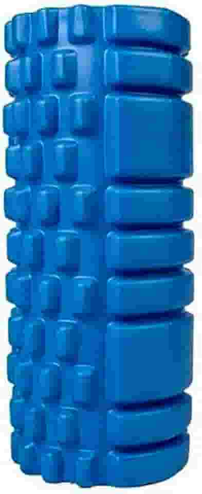 Rolo Massagem Liberação Miofascial Foam Roller Soltura Yoga Pilates - Azul