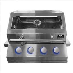 Mimo Style, Churrasqueira Inox a Gás de Embutir com 4 Queimadores