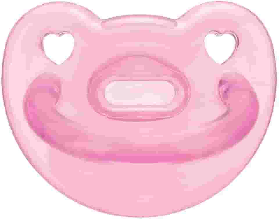 Kuka Chupeta De Silicone Soft Número 2 Rosa