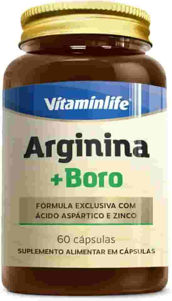 Vitaminlife Arginina +Boro (+ Ácido Aspartico + Zinco)