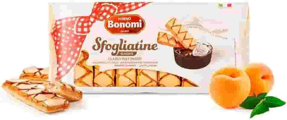 BISCOITOS FOLHADO SFOGLIATINE GLASSATE FORNO ITALIANO 200G