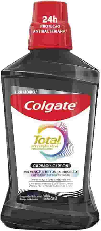 Enxaguante Bucal Multibenefício Colgate Total Carvão Ativado 500ml
