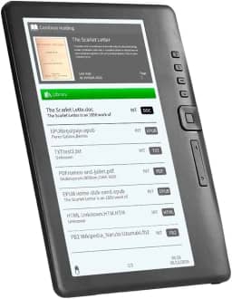BK7019 Leitor de e-Books Portátil 8GB 7polegadas Multifuncional com Tela LCD Colorida Luz Fundo Legibilidade Flexibilidade Baixo Consumo Energia Compacto Leve Slot para Cartão TF Pulo Automático Págin