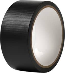 Fita Adesiva Multiuso Silver Tape 4,8cm x 20m Alta Fixação (Preto)