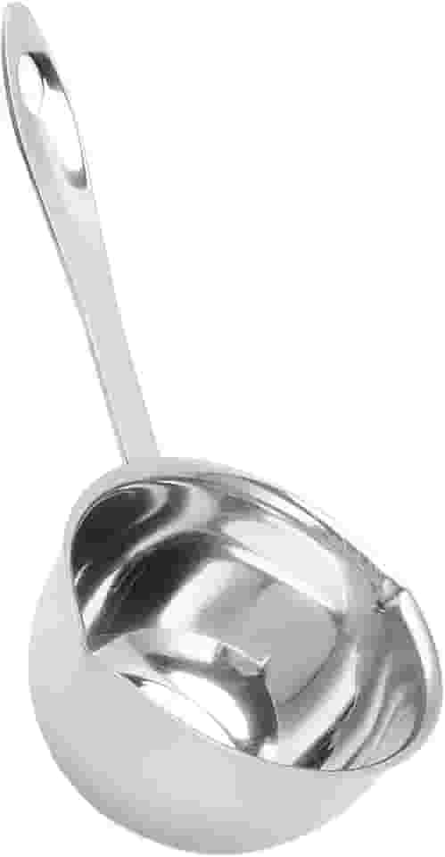 Mini panela de aço inoxidável, 150 ml - Aquecedor de fundo plano por indução