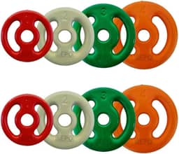 Kit Anilhas Emborrachadas 20kg