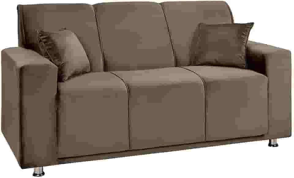 Speciale Home - Sofá 3 Lugares Fixo Tokyo Veludo Speciale Home