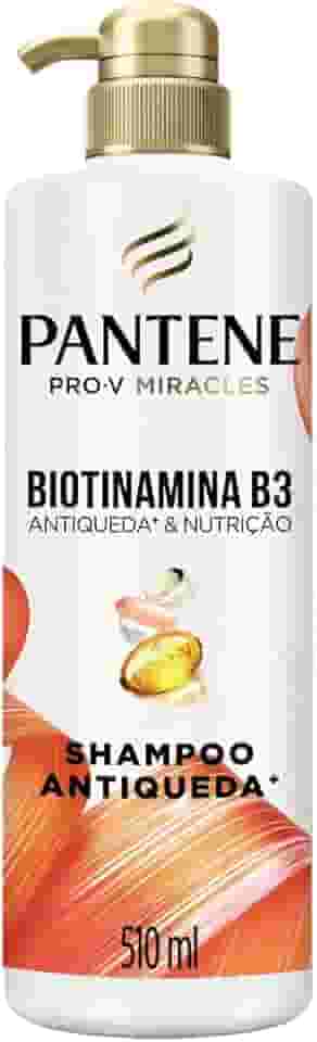Pantene PRO-V Miracles Shampoo Antiqueda & Nutrição Biotinamina B3 para cabelos com queda 510ml