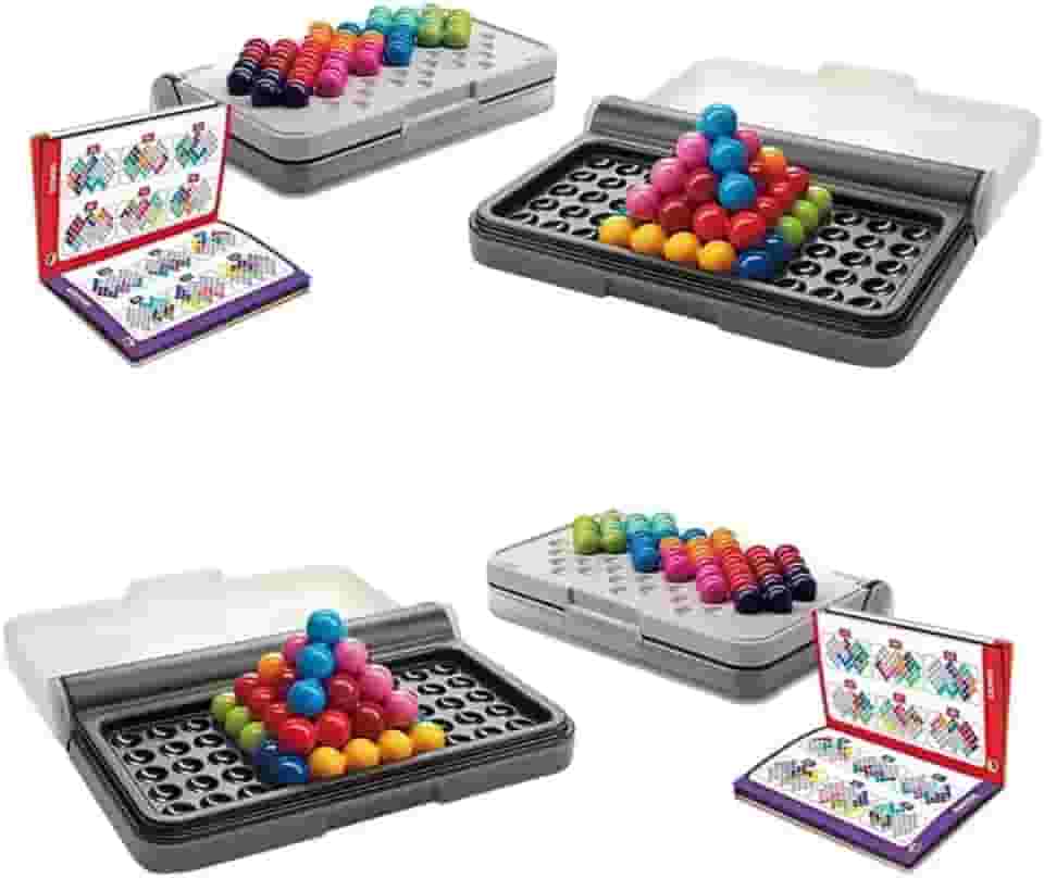 Quebra Cabeça 120 Desafios Brinquedo Educativo de Aumento Intelectual Qi Portátil Mini Gênio de Bolso Linha Premium M5 Armarinhos